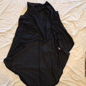 Black velvet coverup